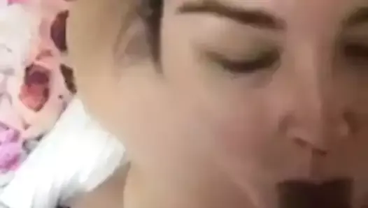 BBW girlfriend anal and facial