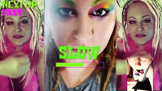 Setzen Sie blowjob-Porno auf einen zweiten Bildschirm und folgen Sie zusammen mit der Göttin Lana