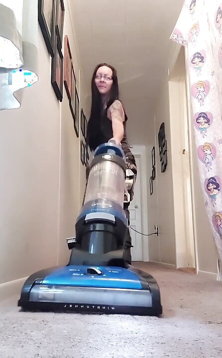 Who Doesn't Like to Be Ignored While Watching a Hot MILF Clean and Dance