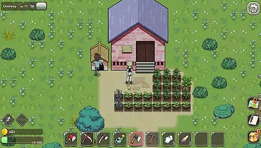 Village Rhapsody - Milking the Nasty Big Boobs of a Cow Girl