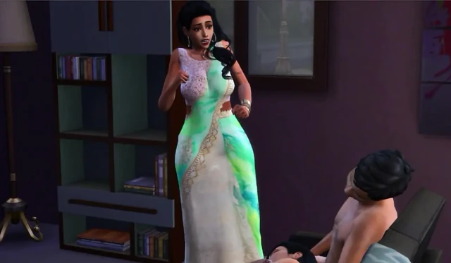 Fucking Step-Sister When Step-Aunty Walks In!