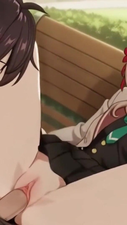 Masha x Masachika - Park Bench Secret Sex | Clip 1