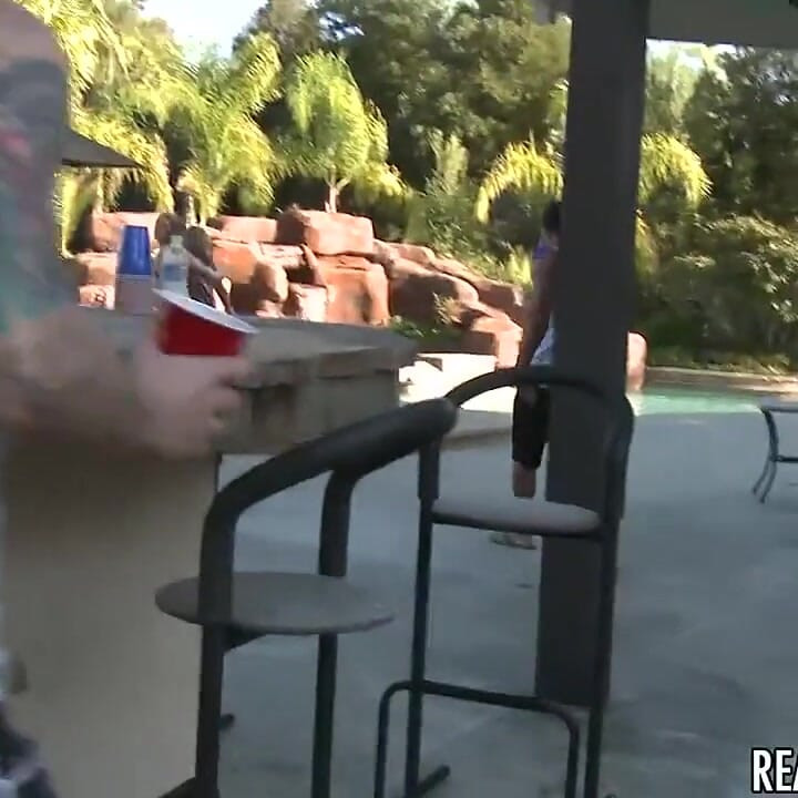 Real Slut Party - Back Yard Bbq Turns 4some Fun