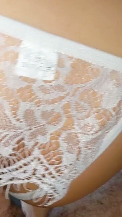 Skinny Girl With Tight Pussy Gets Fucked In Sexy Crotchless Panties | Clip 1