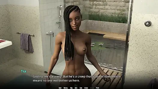 Wvm 27 - Black College Teen Joins My Shower and Taste My White Cock