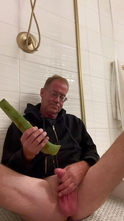 Duşta aloe ile solo