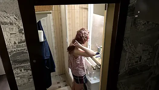 Young Girl's Shower for Perverts