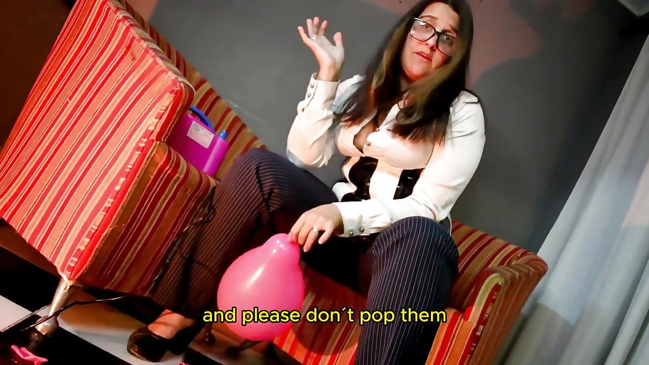 Balloons Stuffing Humiliation - Bunny Looner eng Sub - Spa Audio