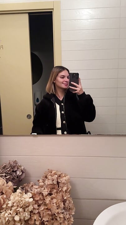 I Was Out with My Friends and I Felt Like It, I Started Masturbating in the Bathroom, Then I Went Home to Get Fucked