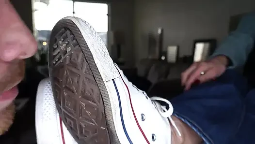 Lick Dog Shht off the Bottom of My Sneaker!! (yes, It's Real)lick Dog Shht off the Bottom of My Sneakers!! (yes, It's Real)