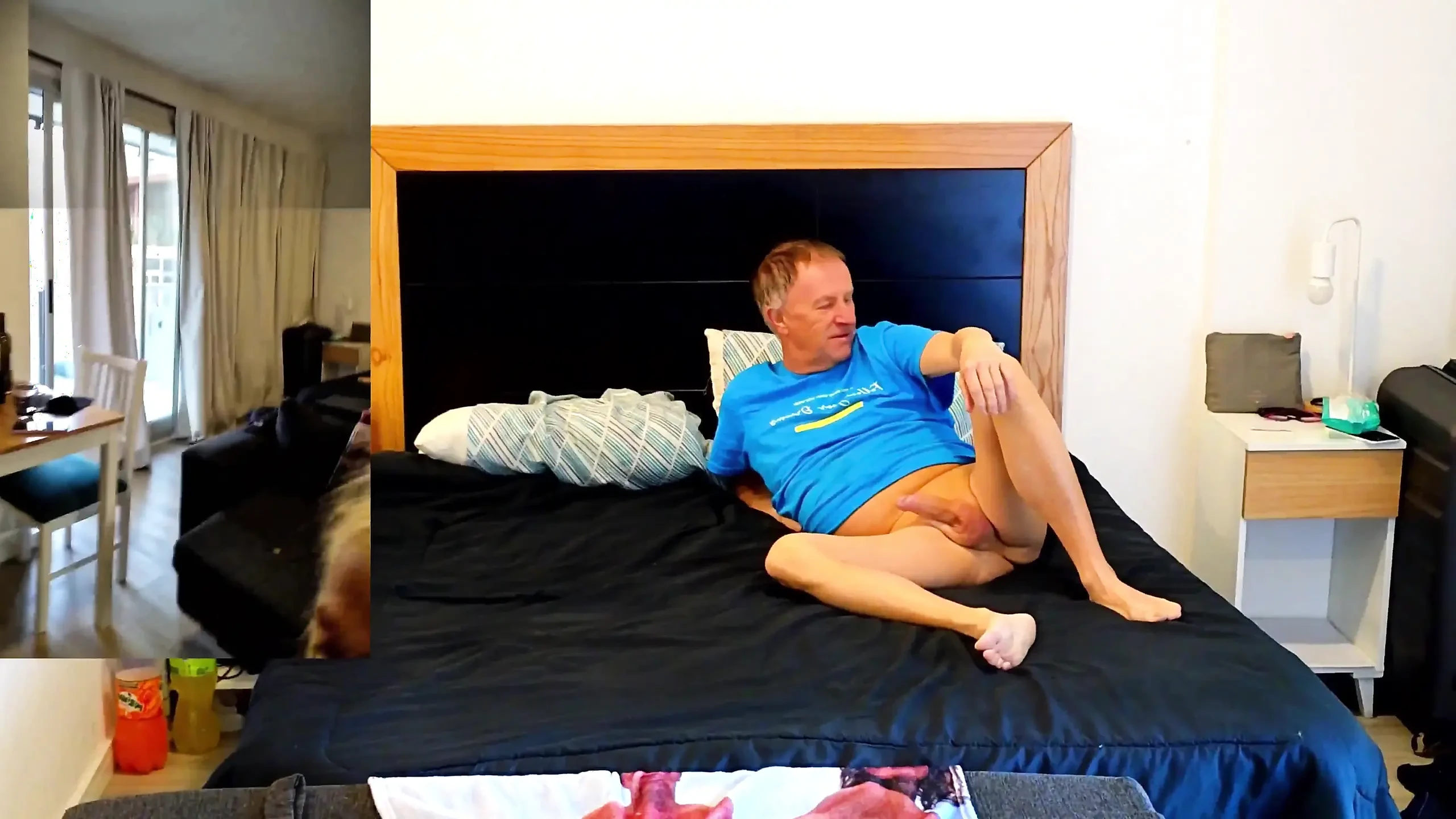 Último show de sexo ao vivo, Gigi e Dave, Shemale e Man Couple, POV, Behind the Scene, Webcam Sex, 02.09.2025 P4