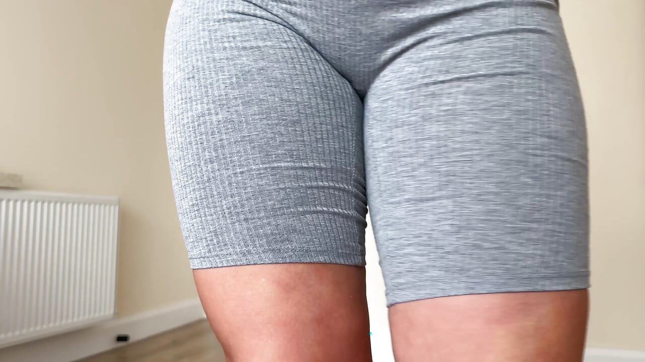 Girl teasing you in the tight pants