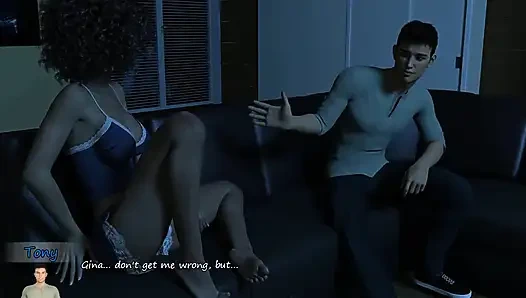 Big city pleasures: guy caught his roommate masturbates in her room - ep. 20