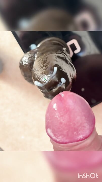 Gaping gay bisexual anal hole big massive dildo bi hubby husband anal solo play