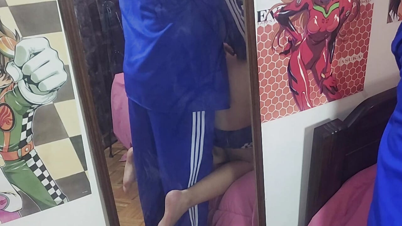 I MADE HER JEALOUS and THEN I make love to her in front of the mirror