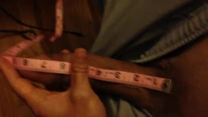 measuring myself at 8.6 inches