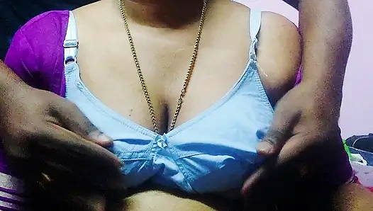 Big boobs horny wife sex with her husband