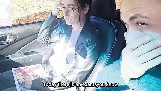 Student Catches a Ride with Professor and Negotiates Grades in a Forbidden Way