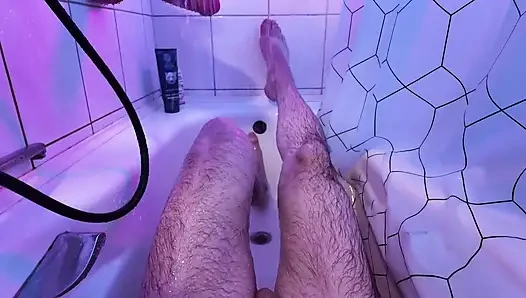 Triple Anal in the Shower