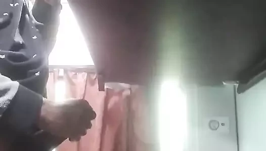 Trenin içinde mastürbasyon