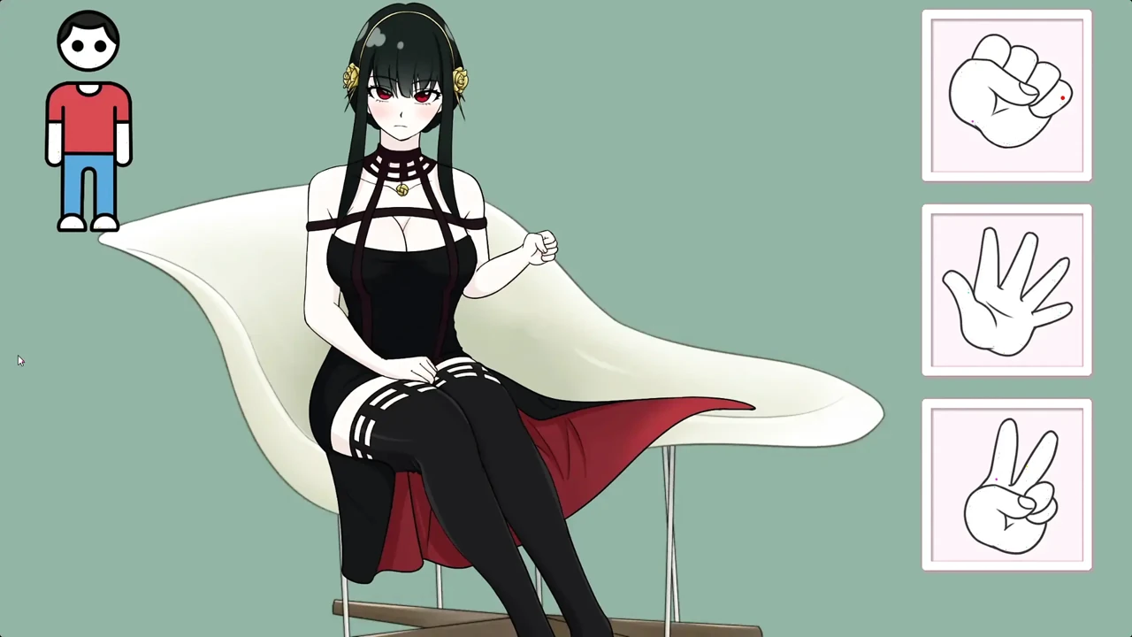 Cachipun With Waifu - Playing Rock, Paper, Scissors With Beautiful Yor Forger Until He Fucks Her