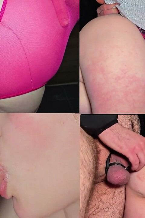 Goon to Premature Ejaculation Compilation! Split Screen