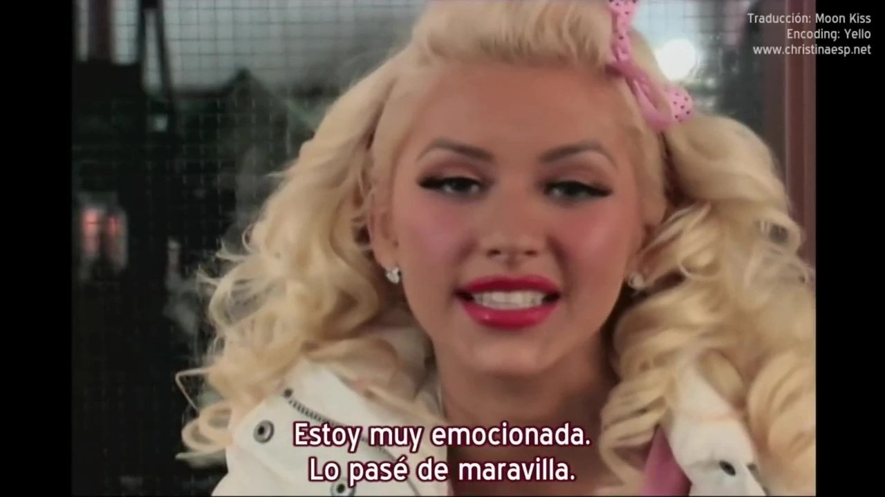 Christina aguilera candyman在幕后