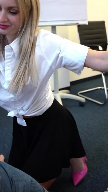 Iconic moment from "Boy films a threesome with the German teacher in the classroom with his Iphone"
