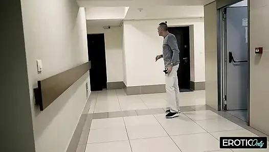 Helpful Grandpa Returns His Neighbor's Lost Panties as a Reward for Licking Her Holes