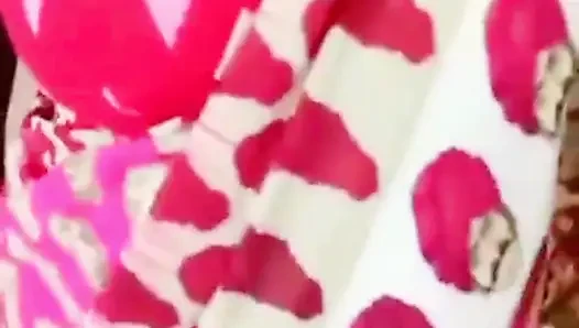 A cuckold husband admires the beauty of his sexy Desi wife after asking her to wear a saree.