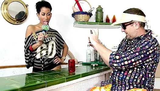 Seks anal sama cewek kulit hitam yang lagi sange berat