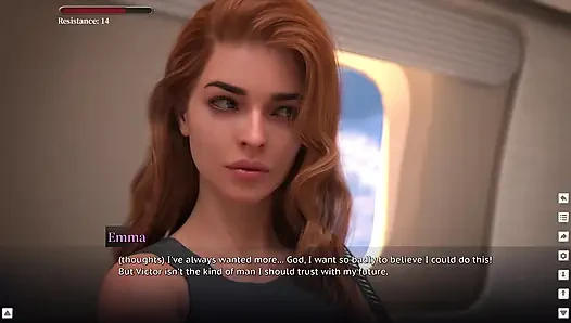 Grenzen der Moral - die Geschäftsreise nach Paris mit Victor Wird Emma cross the Line? - Teil 1