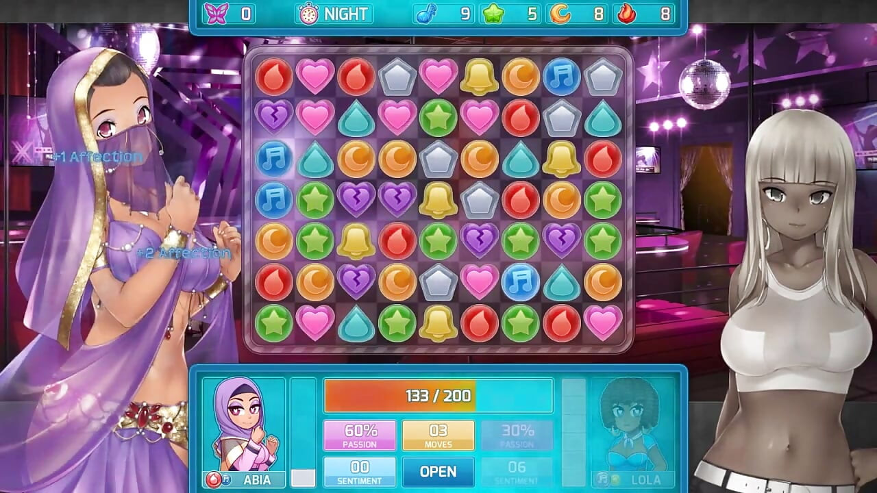 Huniepop 2 - подвійне побачення - частина 2, збуджена красуня хоче спробувати щось нове від loveskysan