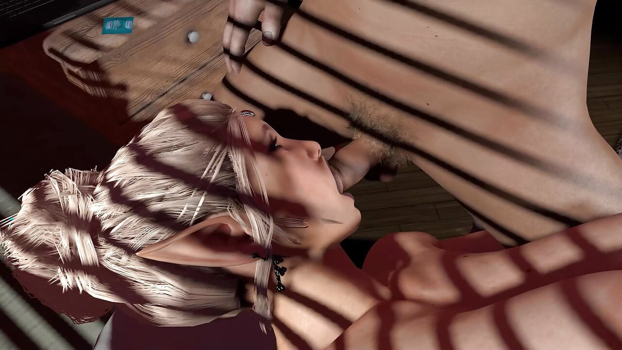Big Thick Muscle Elf Girl Sucking A Small Penis