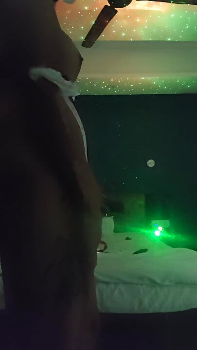Indian Desi Shemale Dancing and playing with her huge cock