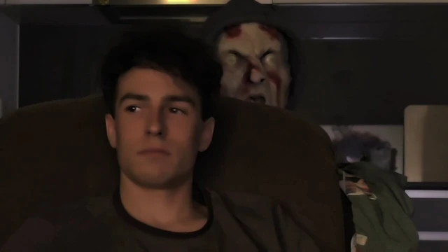 Twink is surprised by a perverted masked man on Halloween