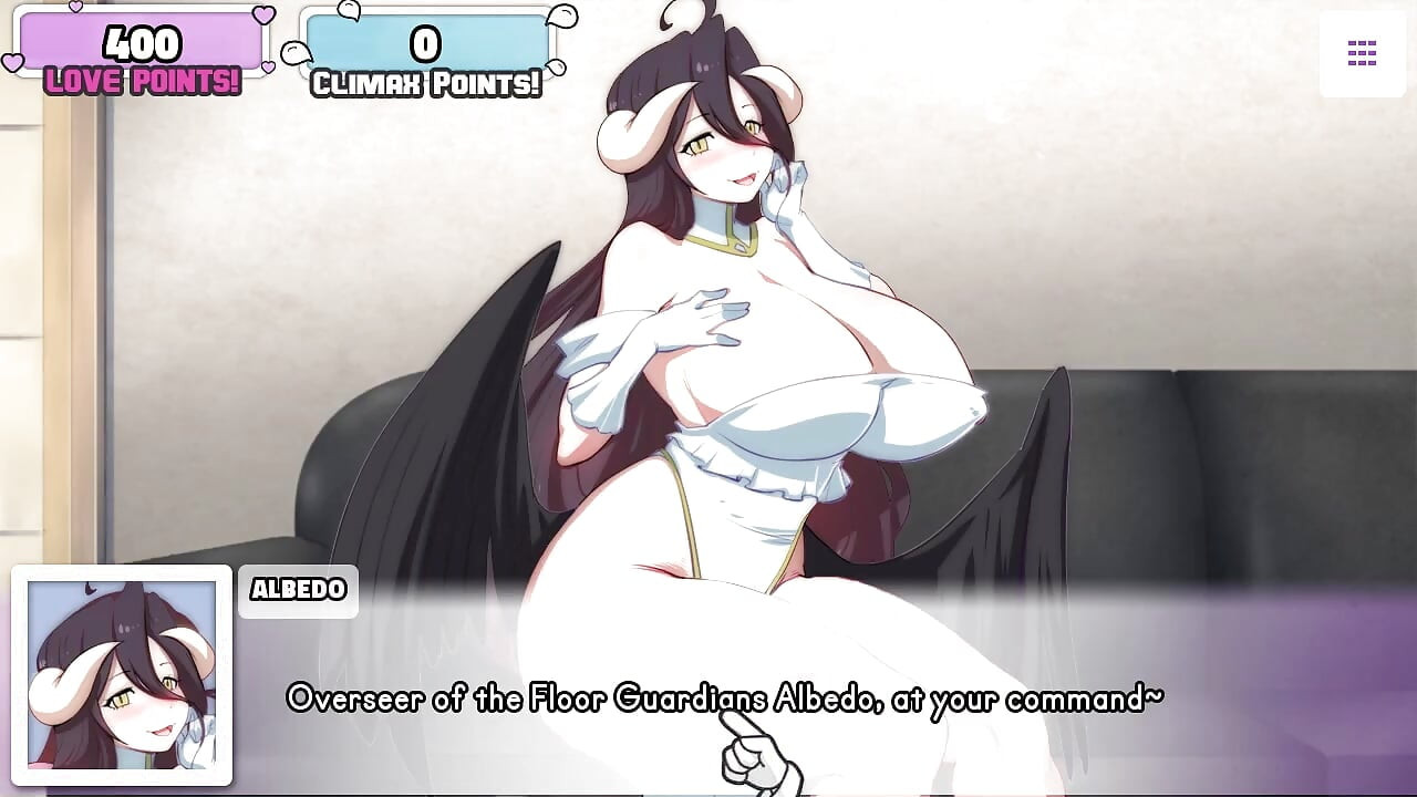 Waifuhub - deo 29 - Albedo Overlord Seks intervju Overlord od loveskysanhentai