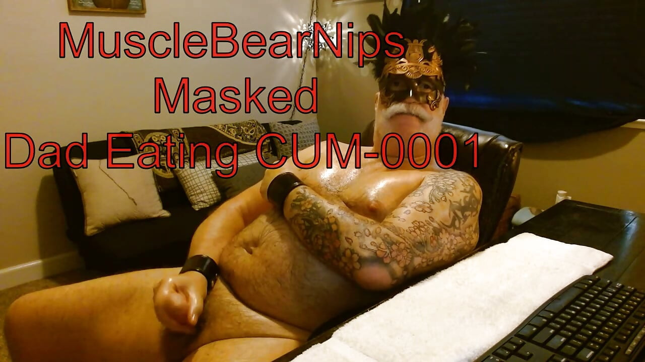 MuscleBearNips-Dad Eating CUM-0001