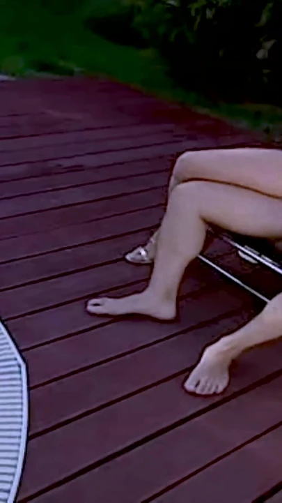 Blonde Art Dealer Meets Stranger Poolside Passion