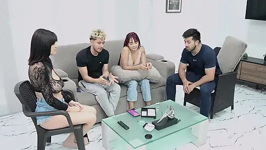 Би Квартет! Студентка, Любительский Квартет Свингеров