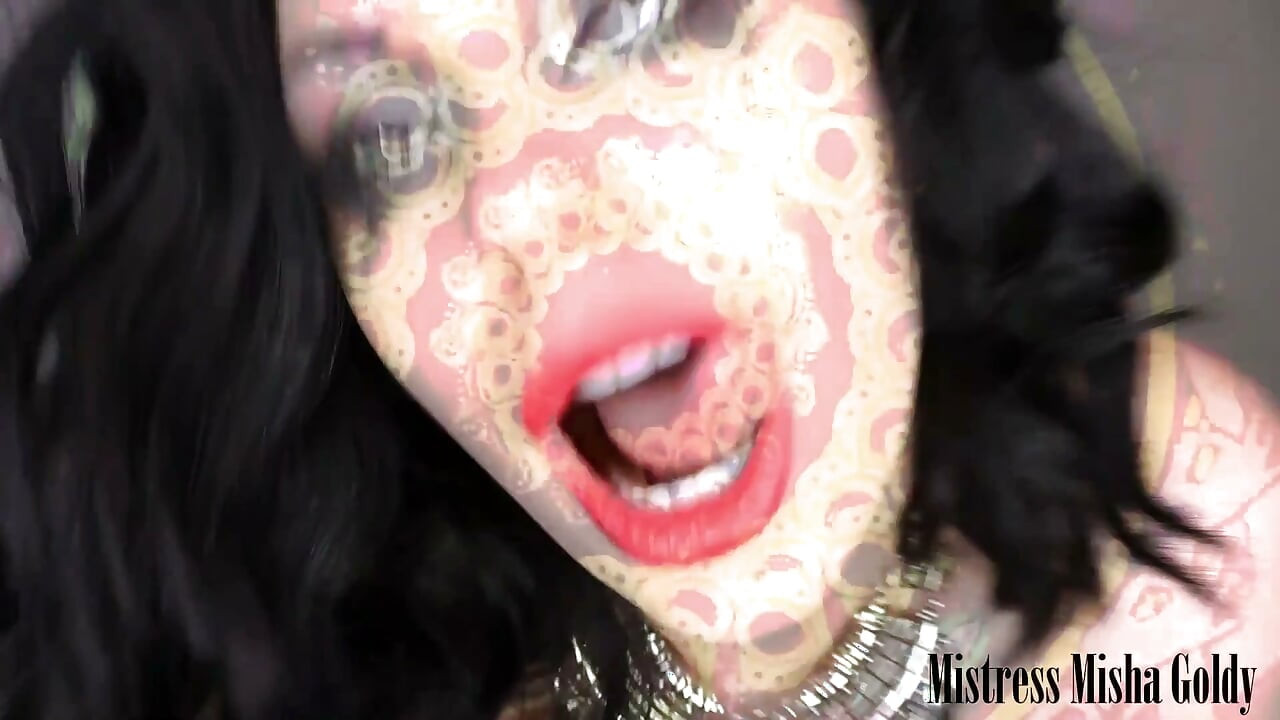 Magic lipstick trance from Voodoo witch to get your seed for her doll