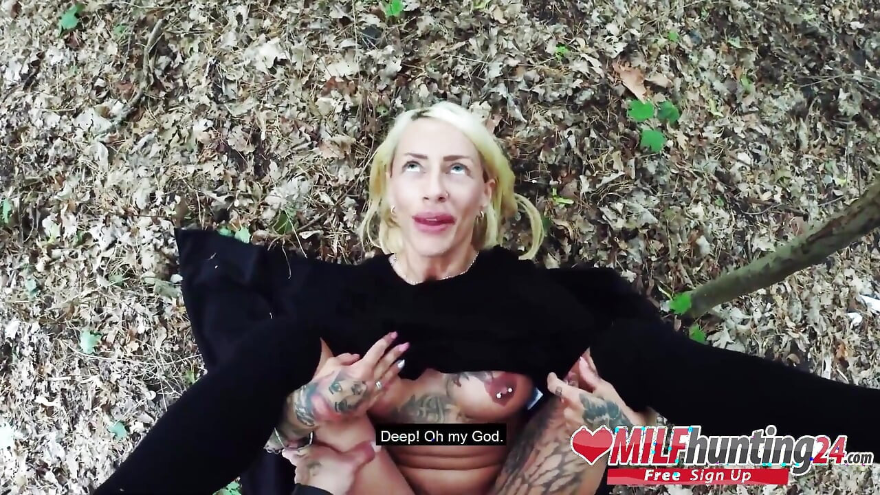 Baise torride en plein air avec Harleen van Hynten !  Milfhunting24