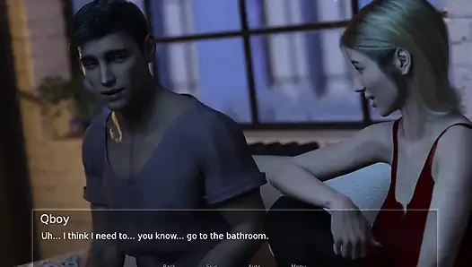 Orta yaşlı seksi teyze çişe yardım ediyor - deceit'in gölgeleri - e04