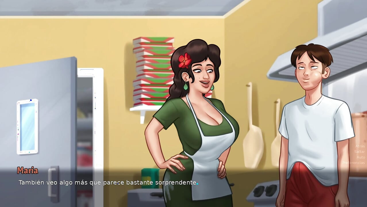 Nejnovější letní sága +18 xxx Hentai hra