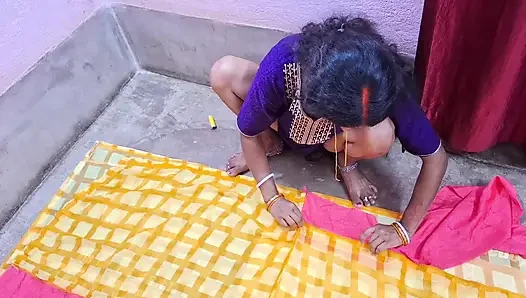 Indian newly married wife