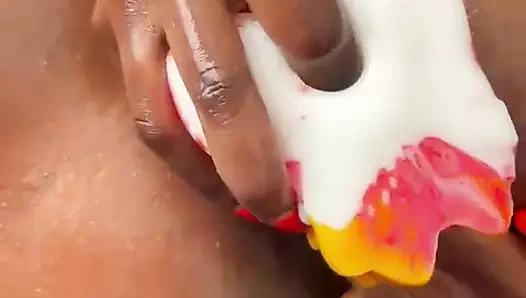 Upclose muschi dehnen, fisting, klaffen, prolaps und ficken