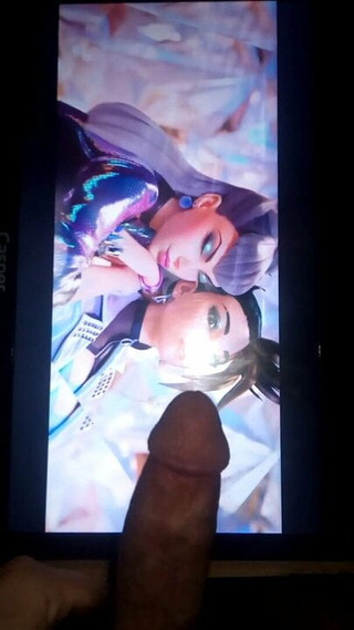 Cum Tribute On KDA MORE MUSIC VIDEO And Outside