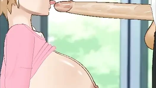 Mitsuki Thanks Him for Being Friends with Stepson by Getting Her Throat Fucked