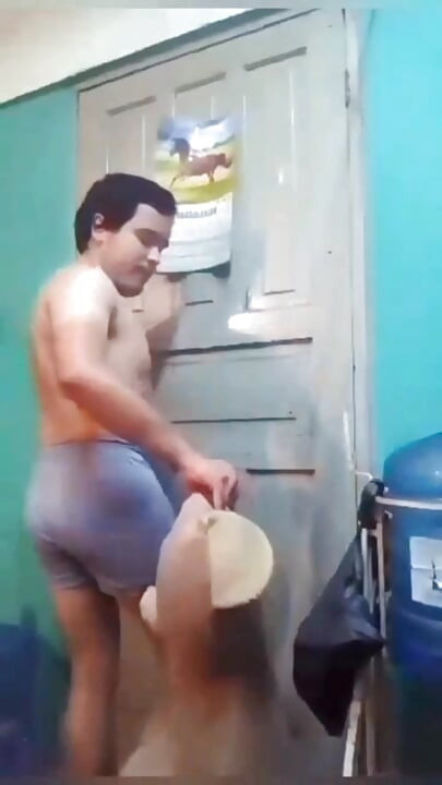 Jesus in boxer touching his penis compilation