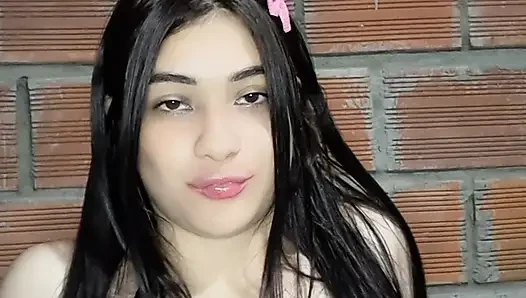 Face of an Indian girl while being fucked from behind